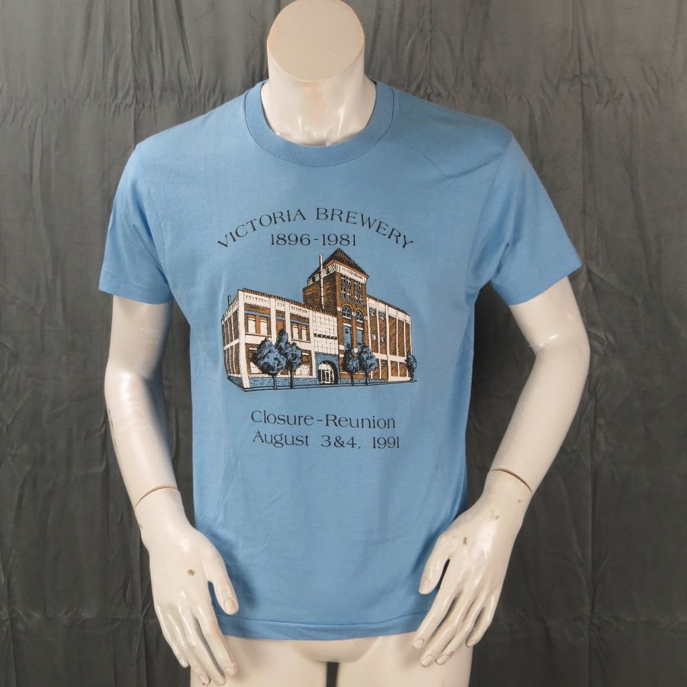 Vintage Graphic T-shirt - Victory Brewery Closure Reunion 1991 - Men's Large
